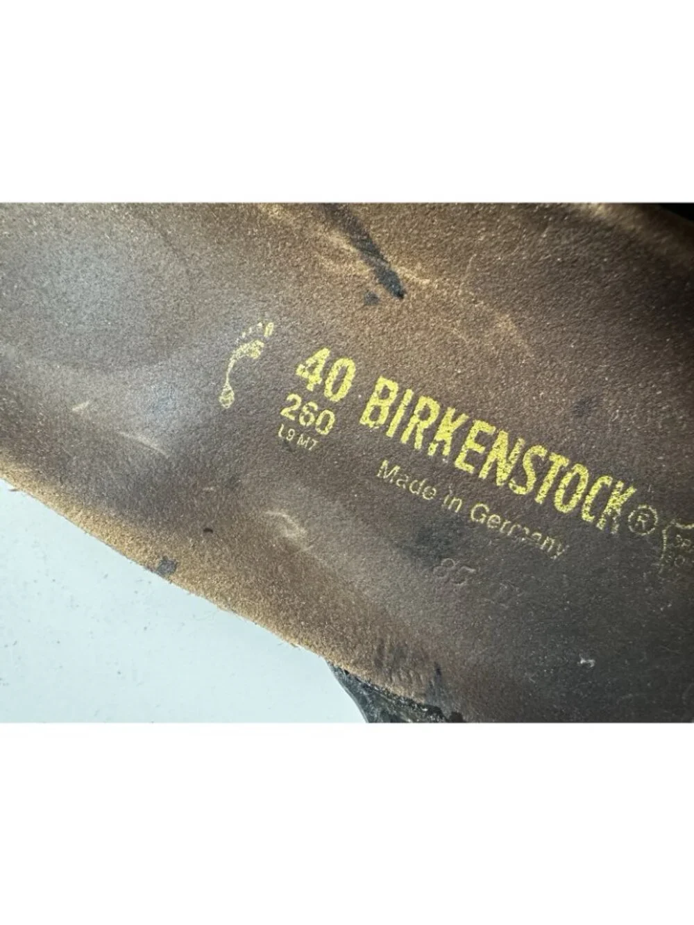 Birkenstock Madrid Birko-Flor Black Slides Women’s US 9 EU 40